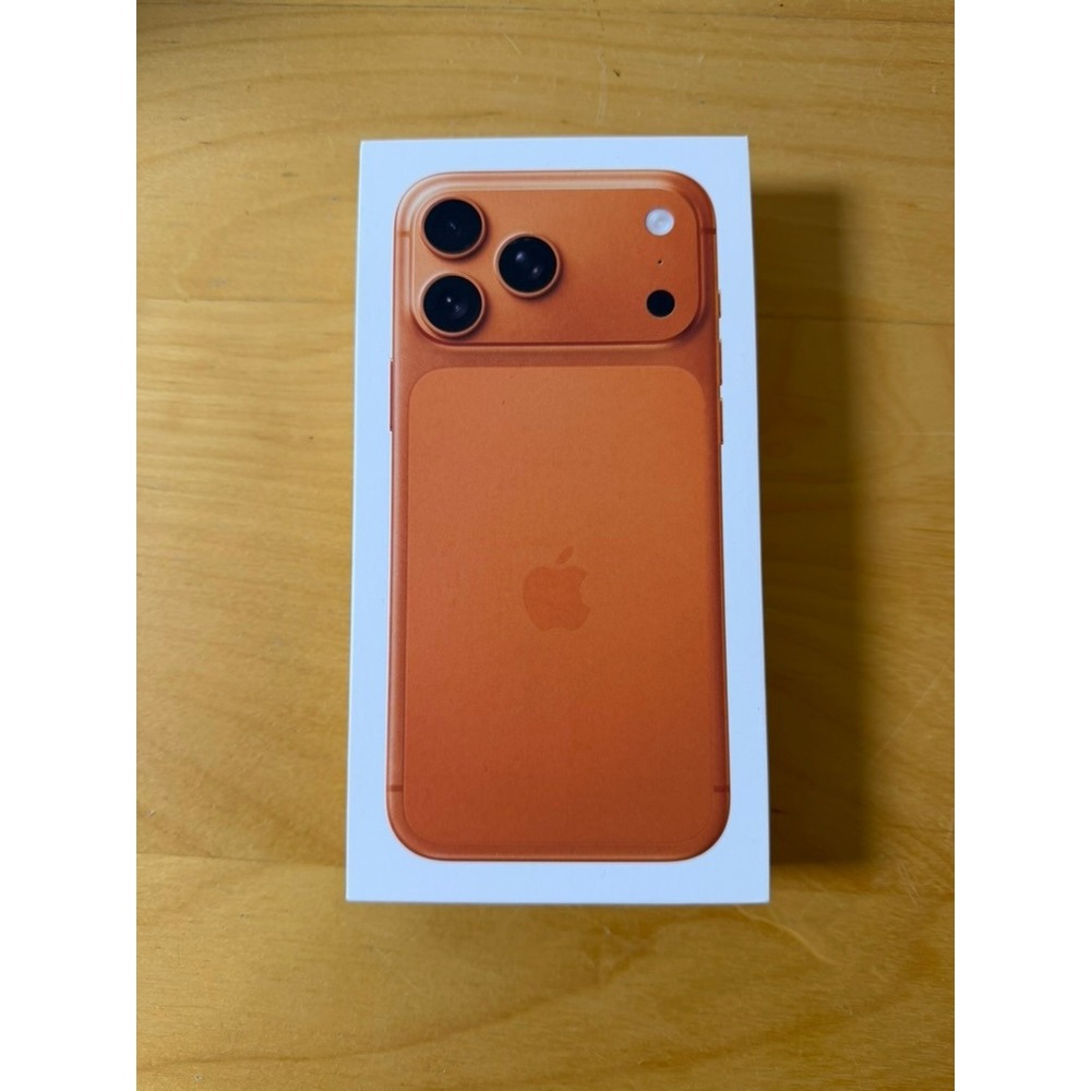 Apple iPhone 17 Pro Max 256GB Cosmic Orange Empty Retail Box A3257 MFXH4LL/A